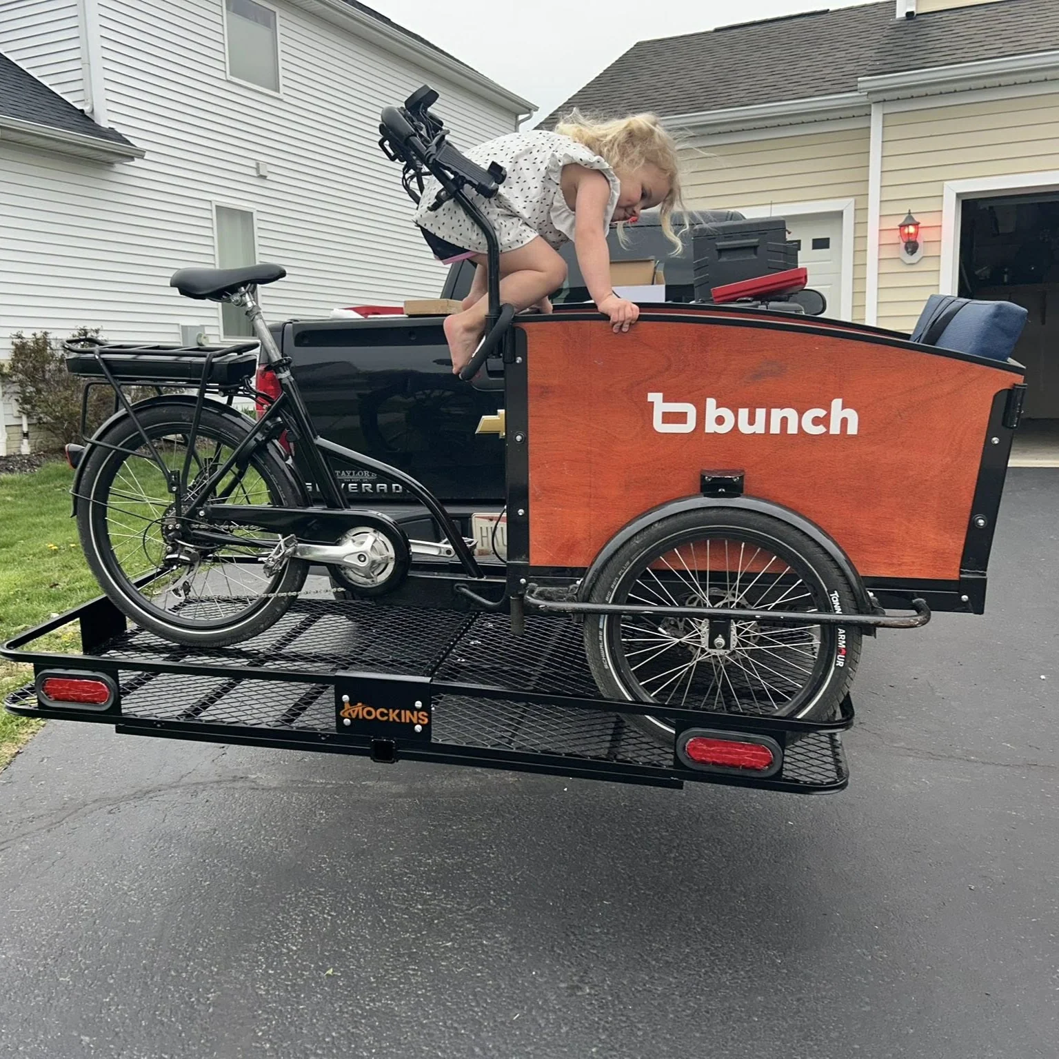 Hitch Carrier Rack For Cargo Bikes - Image 6